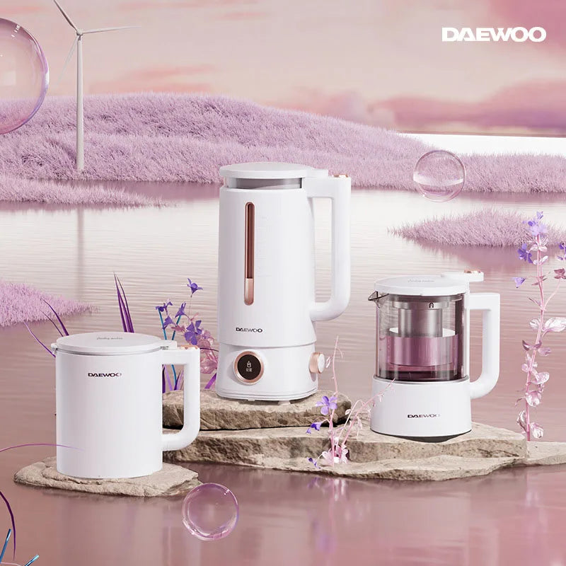 Daewoo Wall breaking Machine Auxiliary Food Multi functional Household Non silent Mini soybean milk Machine Heating Automatic Co